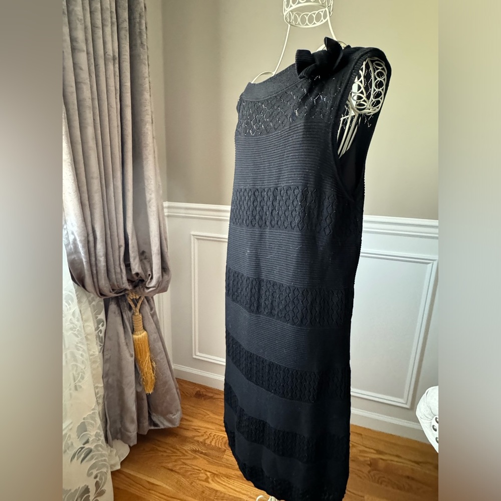 Red Valentino Bateau Neckline Knee-Length Dress Size-XL